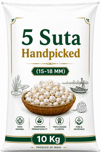 Bulk Makhana Economy 5 Suta + 20 Kg