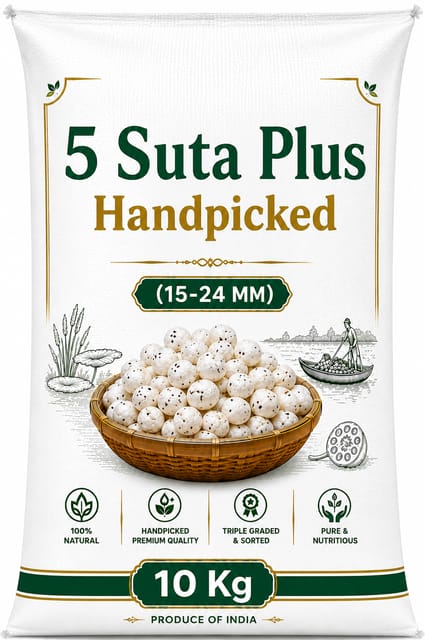 Bulk Makhana Economy 5 Suta + 20 Kg