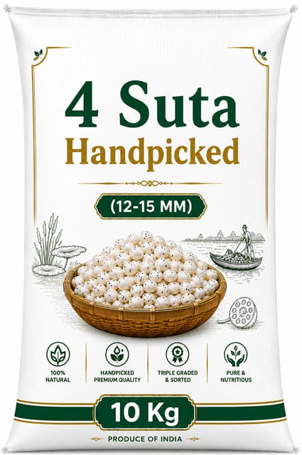 Bulk Makhana Economy 4 Suta 20 Kg
