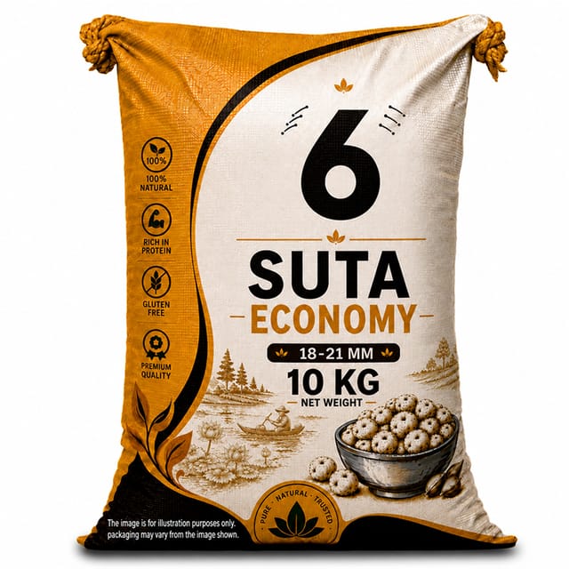 Bulk Makhana Economy 6 Suta 20 Kg