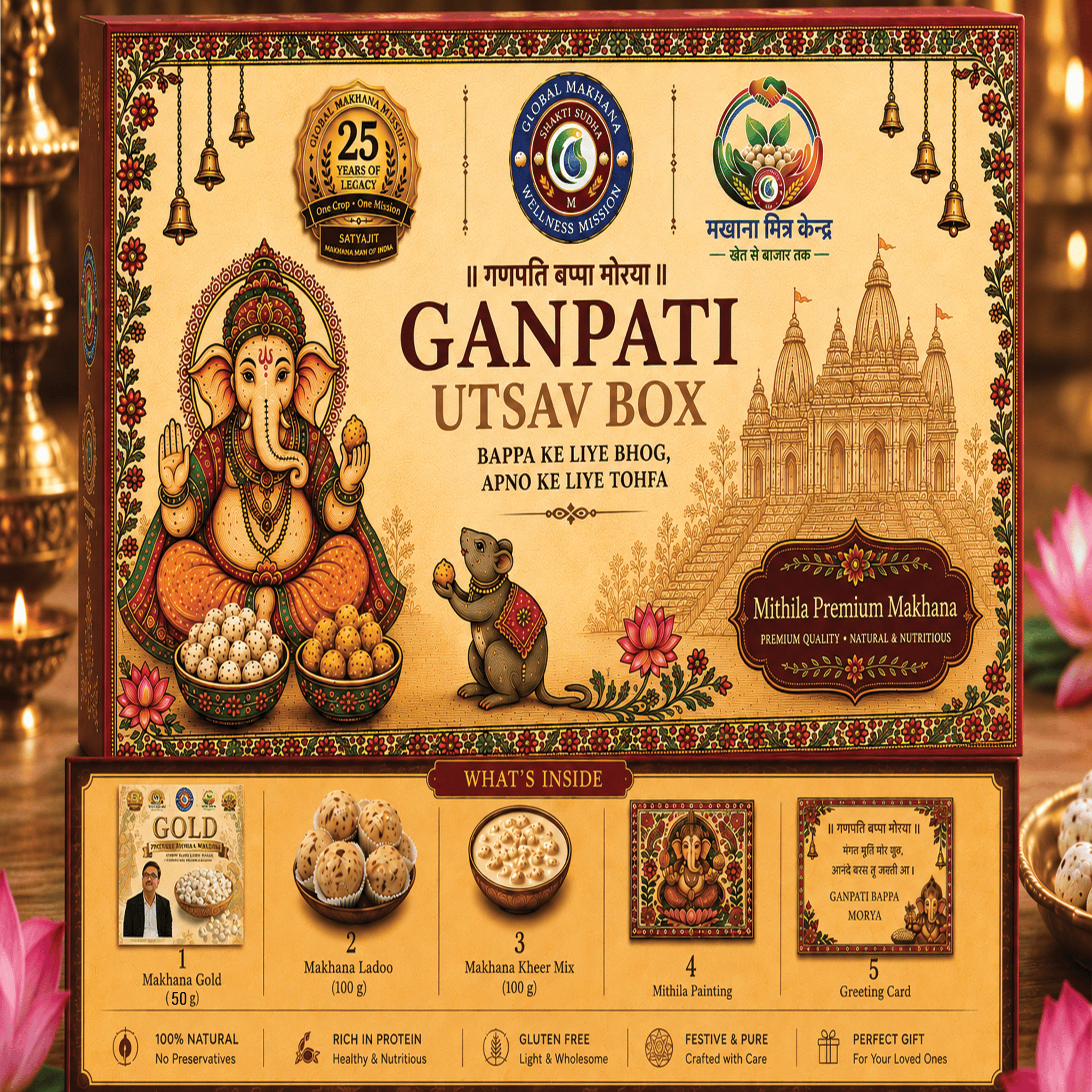 Ganapati  Utsav Box - 10 Boxes